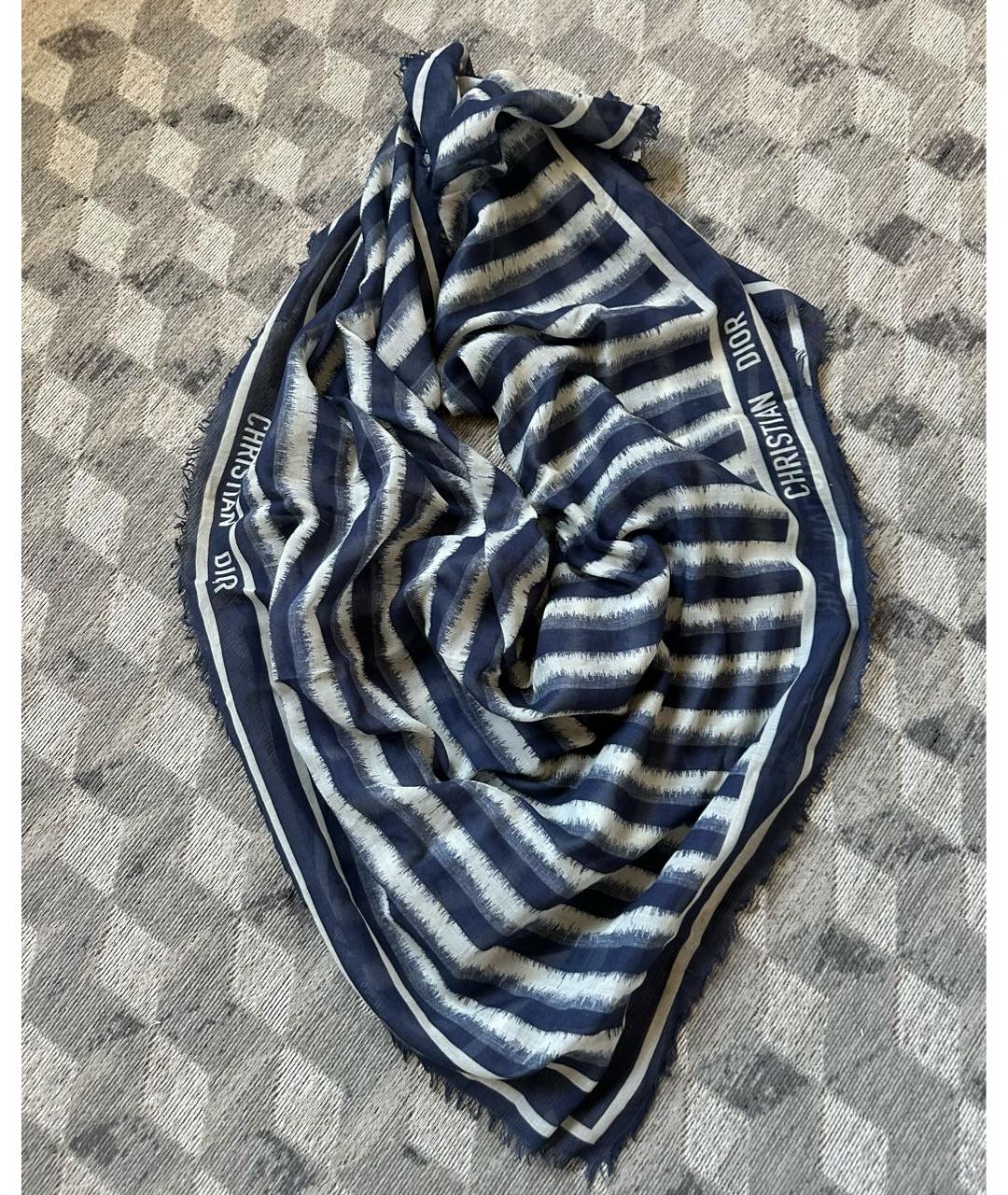 CHRISTIAN DIOR Хлопковый платок, фото 6