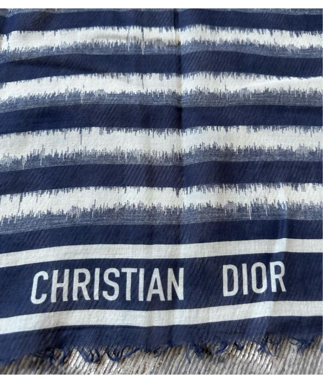 CHRISTIAN DIOR Хлопковый платок, фото 2