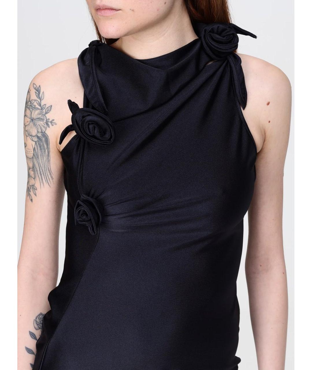 COPERNI Черное коктейльное платье, фото 3