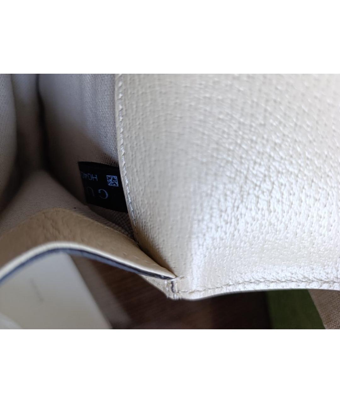 GUCCI Бежевая кожаная сумка через плечо, фото 6