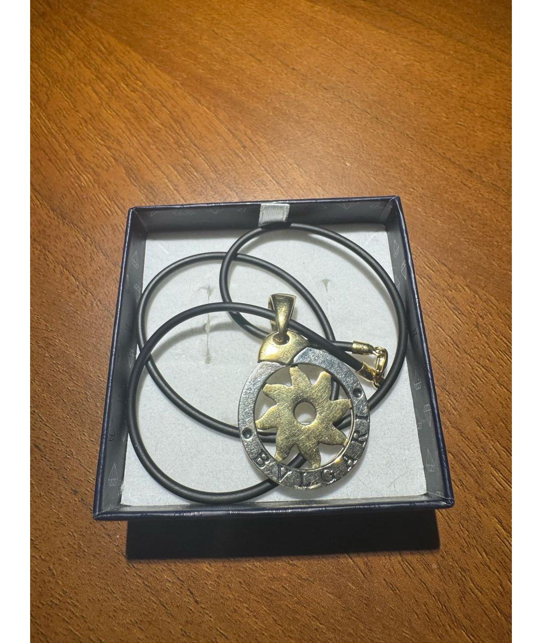 BVLGARI Золотая цепочка/подвеска из желтого золота, фото 3