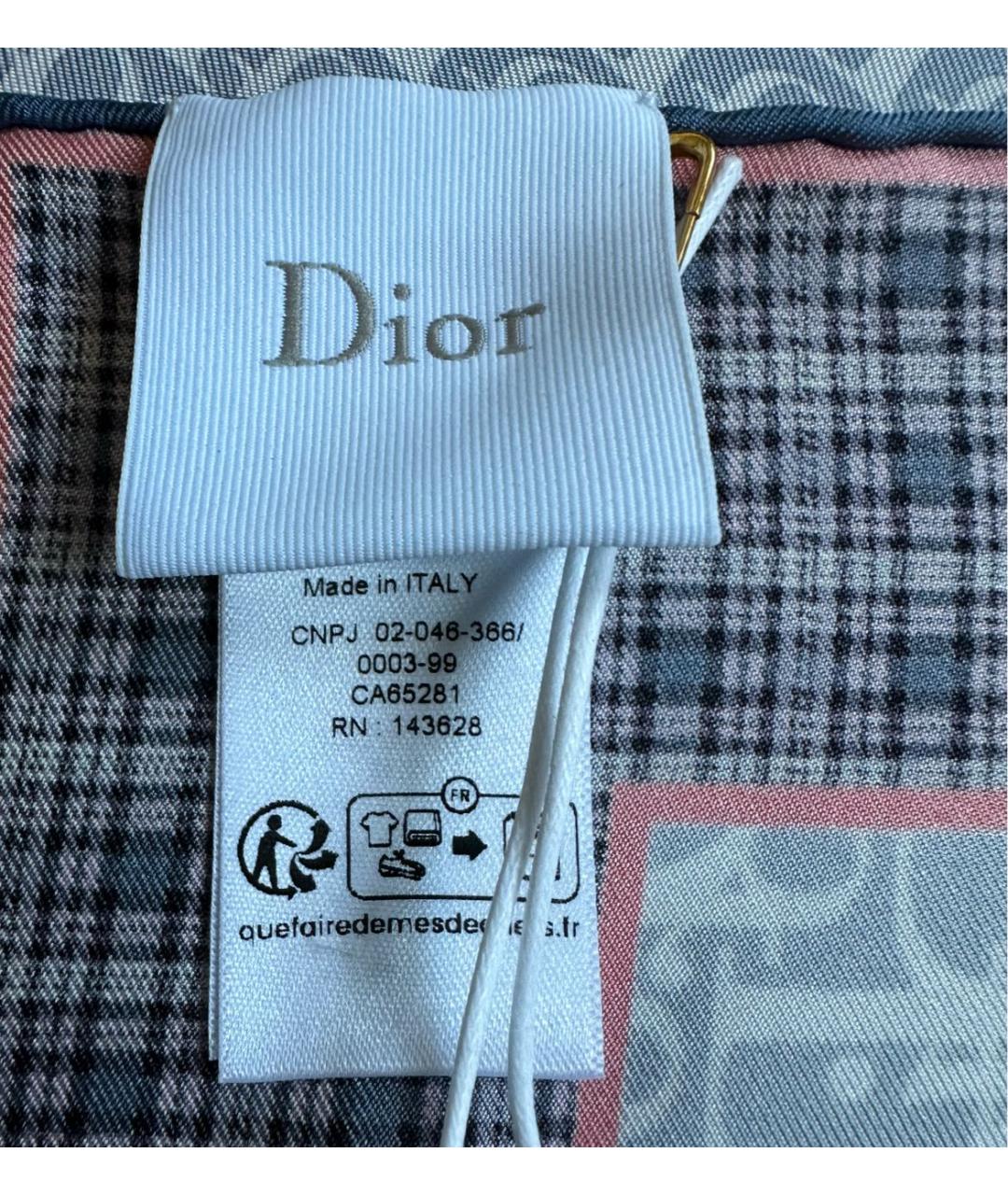 CHRISTIAN DIOR Шелковый платок, фото 4