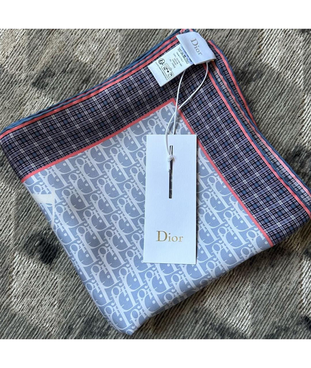 CHRISTIAN DIOR Шелковый платок, фото 5