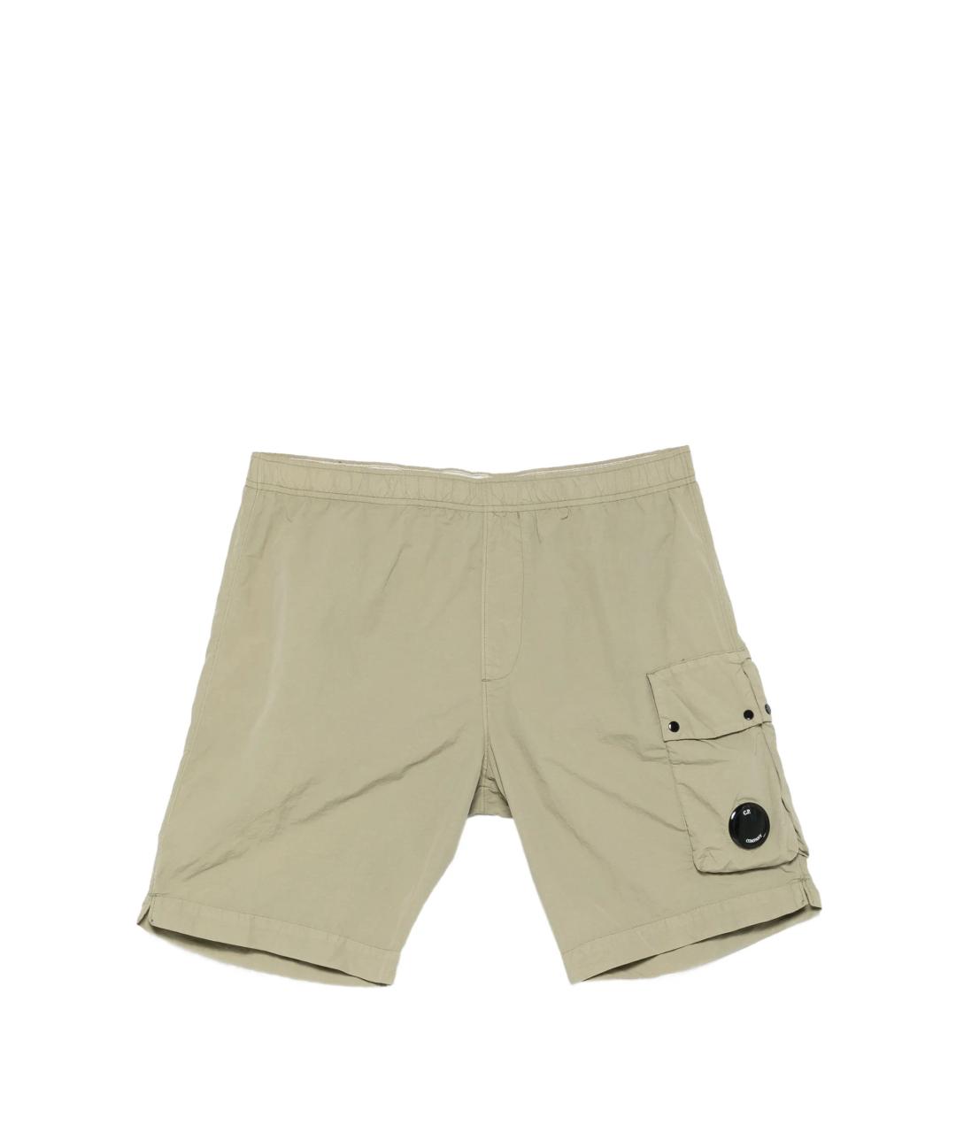 CP COMPANY Зеленые полиамидовые плавки, фото 1