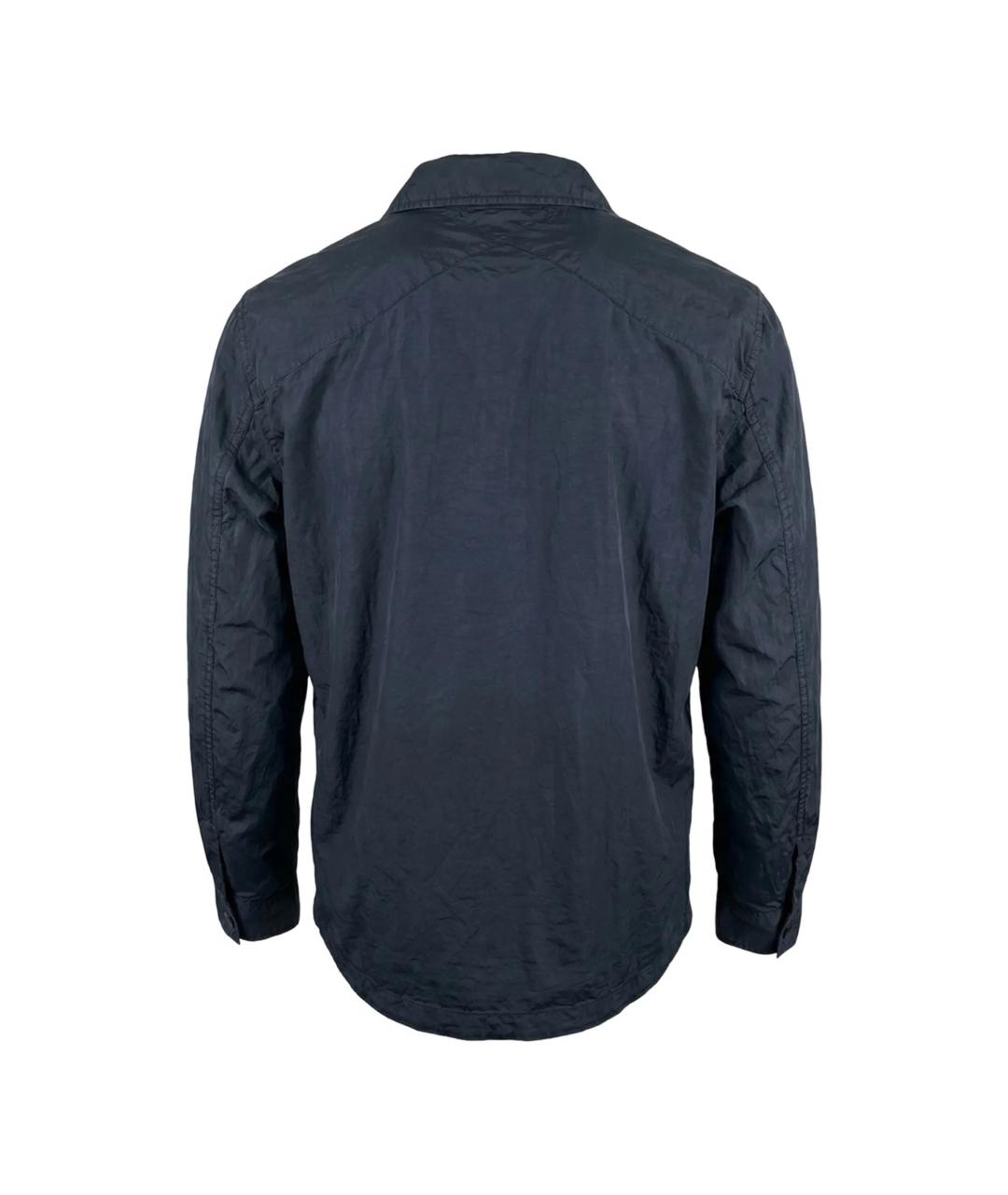 STONE ISLAND Темно-синяя полиамидовая куртка, фото 2