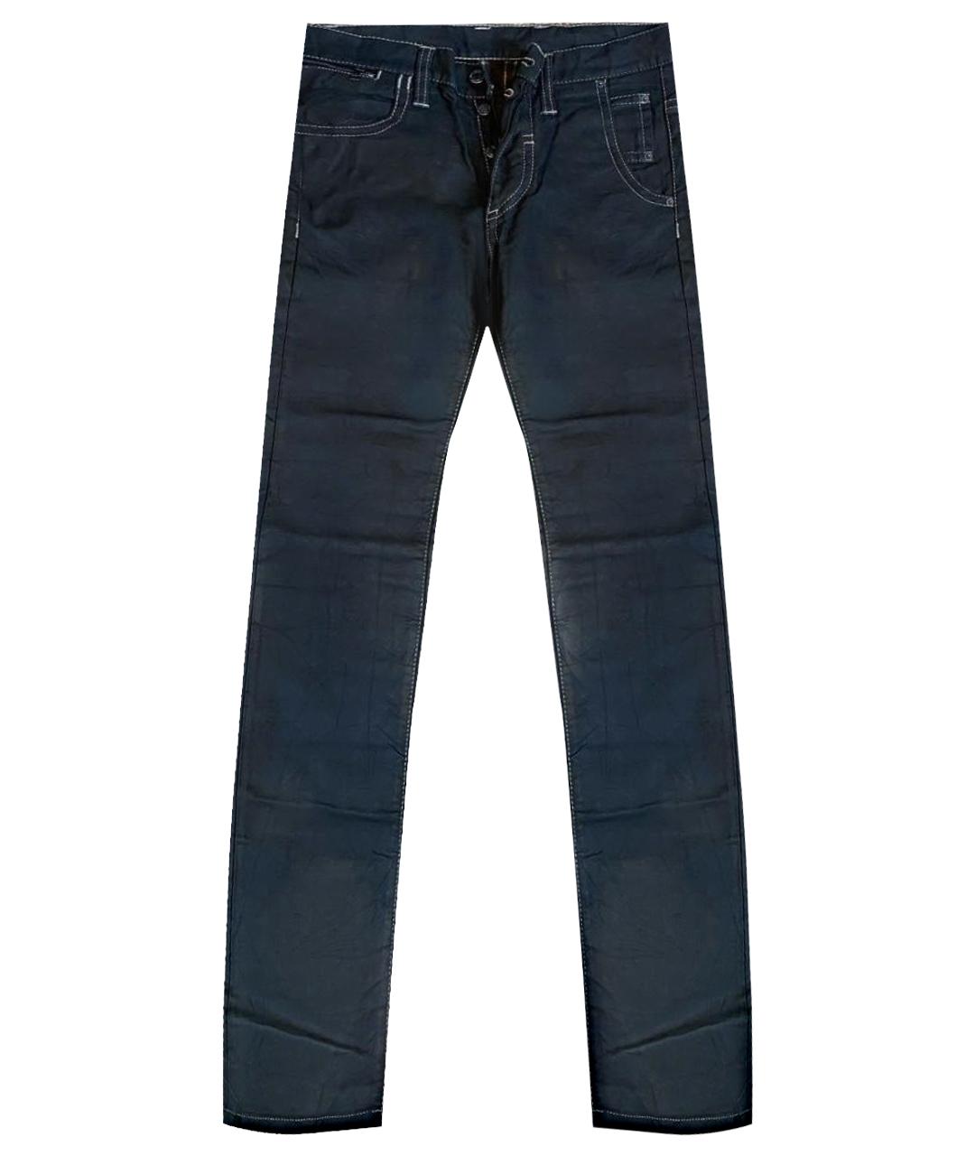 NEIL BARRETT Серые хлопковые прямые джинсы, фото 1