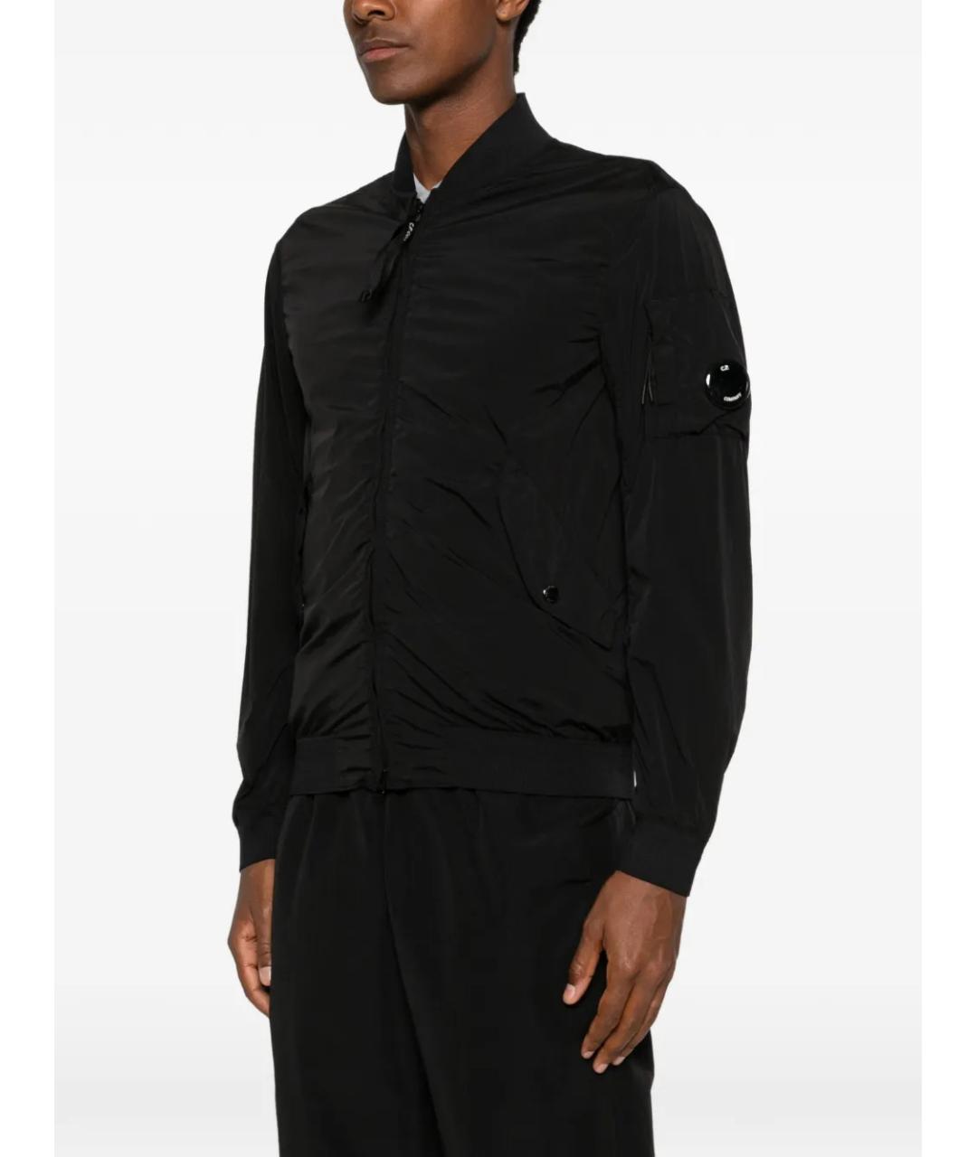 CP COMPANY Черная полиамидовая куртка, фото 3