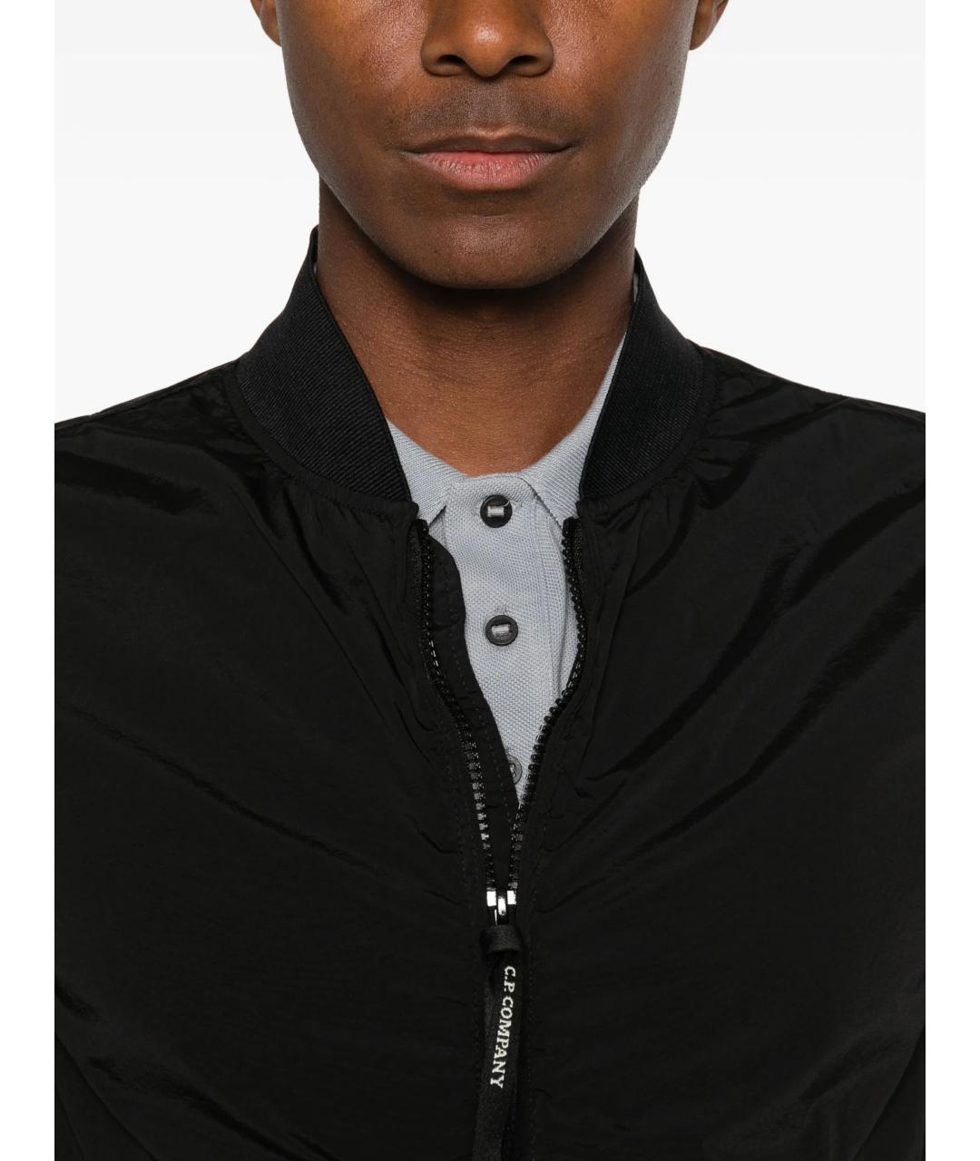 CP COMPANY Черная полиамидовая куртка, фото 4