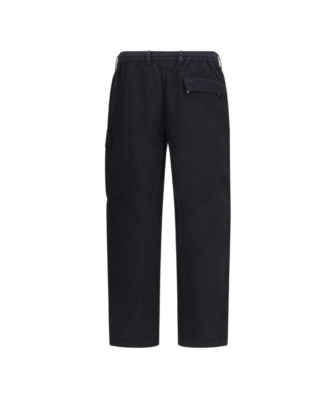 CP COMPANY Черные хлопковые повседневные брюки, фото 2