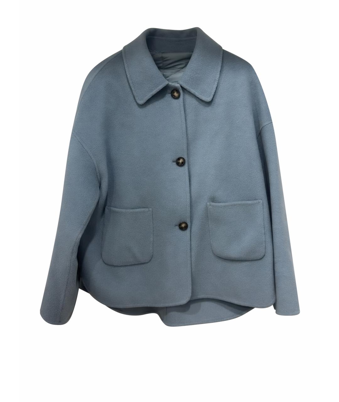 12 STOREEZ Голубое кашемировое пальто, фото 1