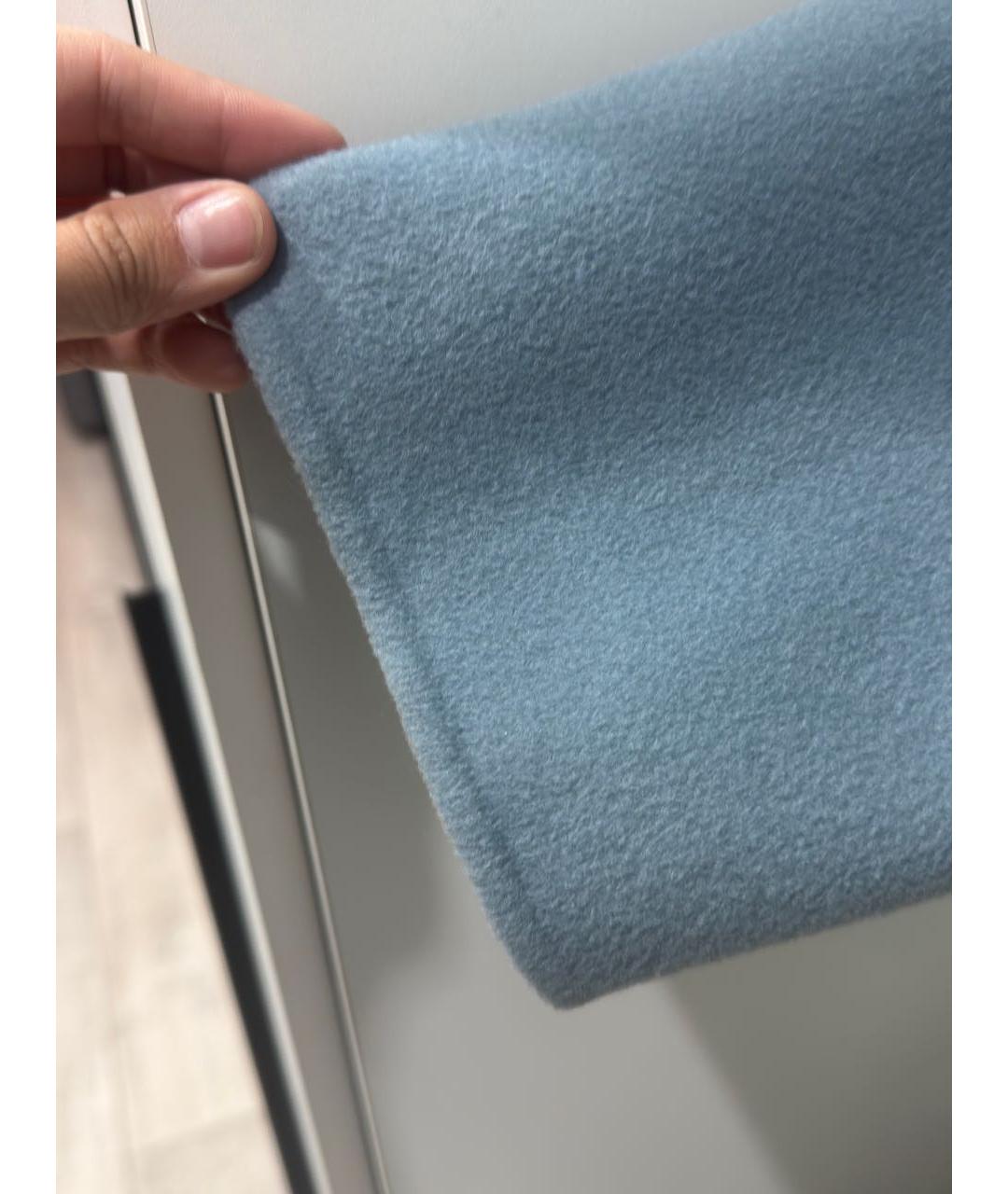 12 STOREEZ Голубое кашемировое пальто, фото 5