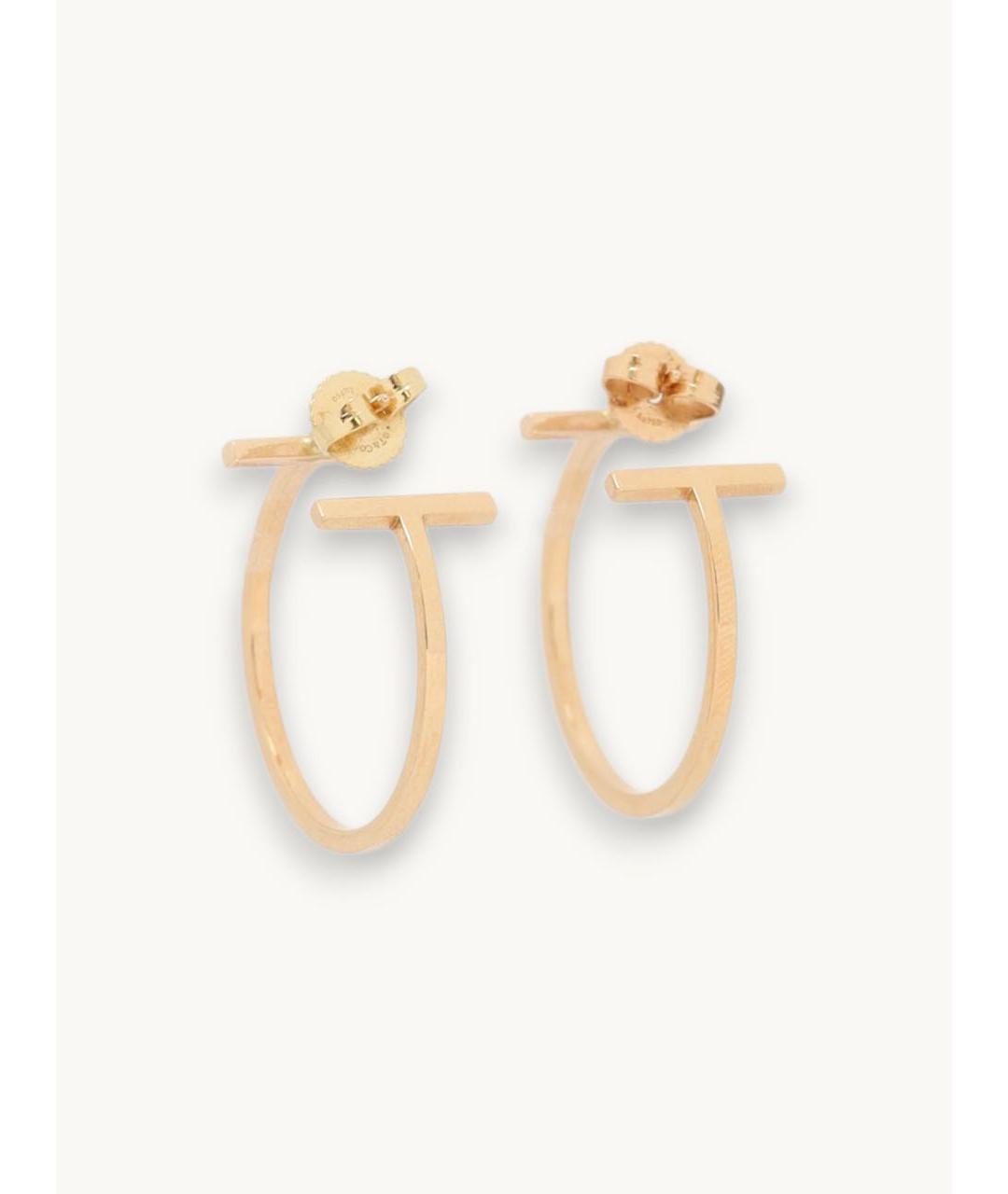 TIFFANY&CO Золотые серьги из желтого золота, фото 6