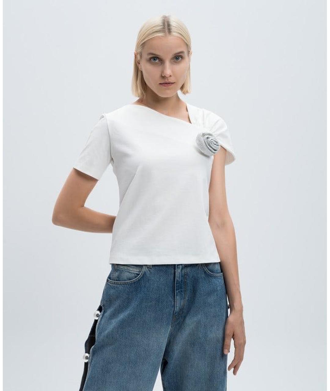 GIUSEPPE DI MORABITO Белая футболка, фото 3