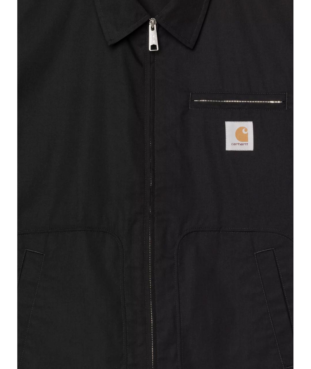 CARHARTT WIP Черная хлопковая куртка, фото 3