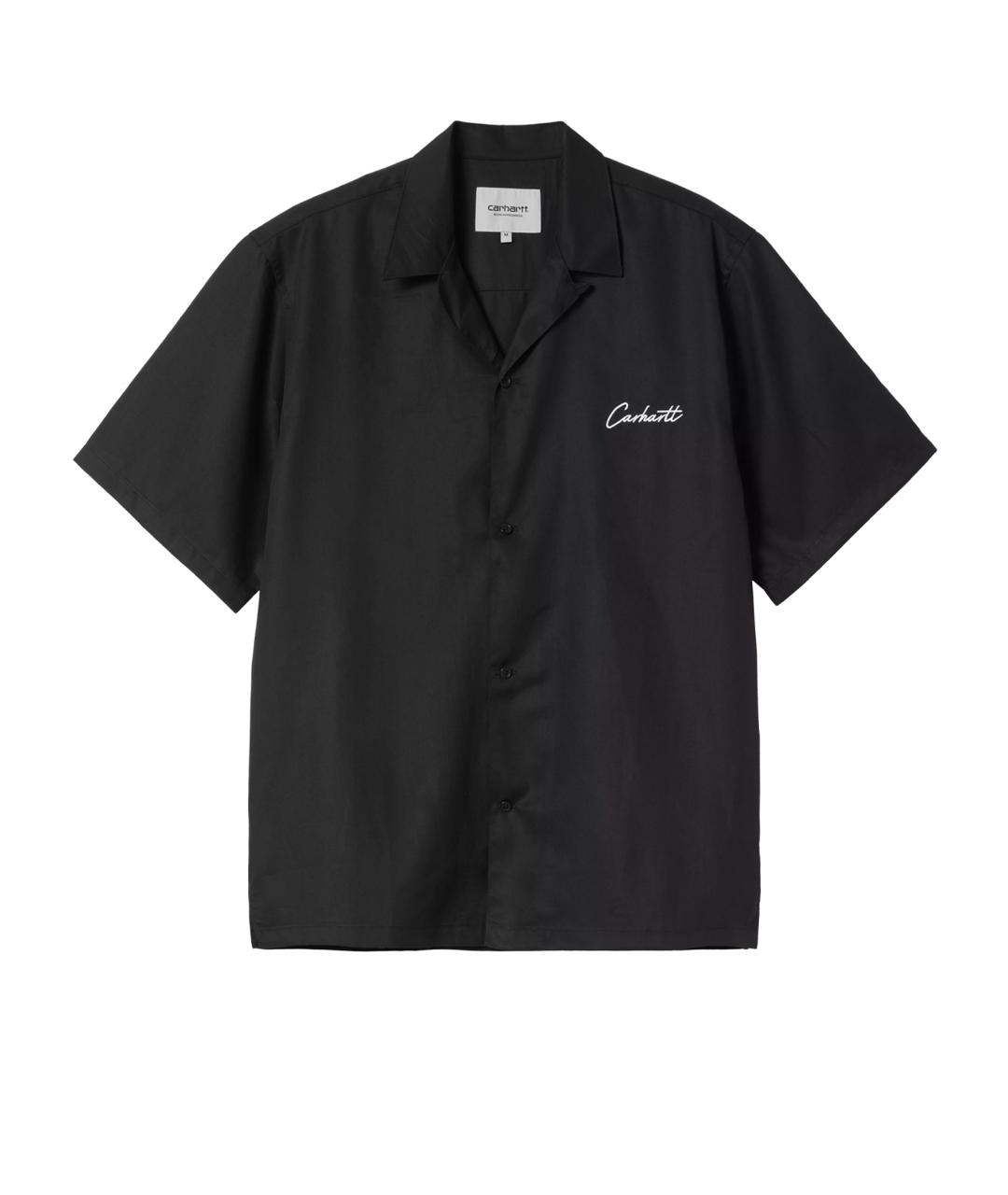 CARHARTT WIP Черная хлопковая классическая рубашка, фото 1