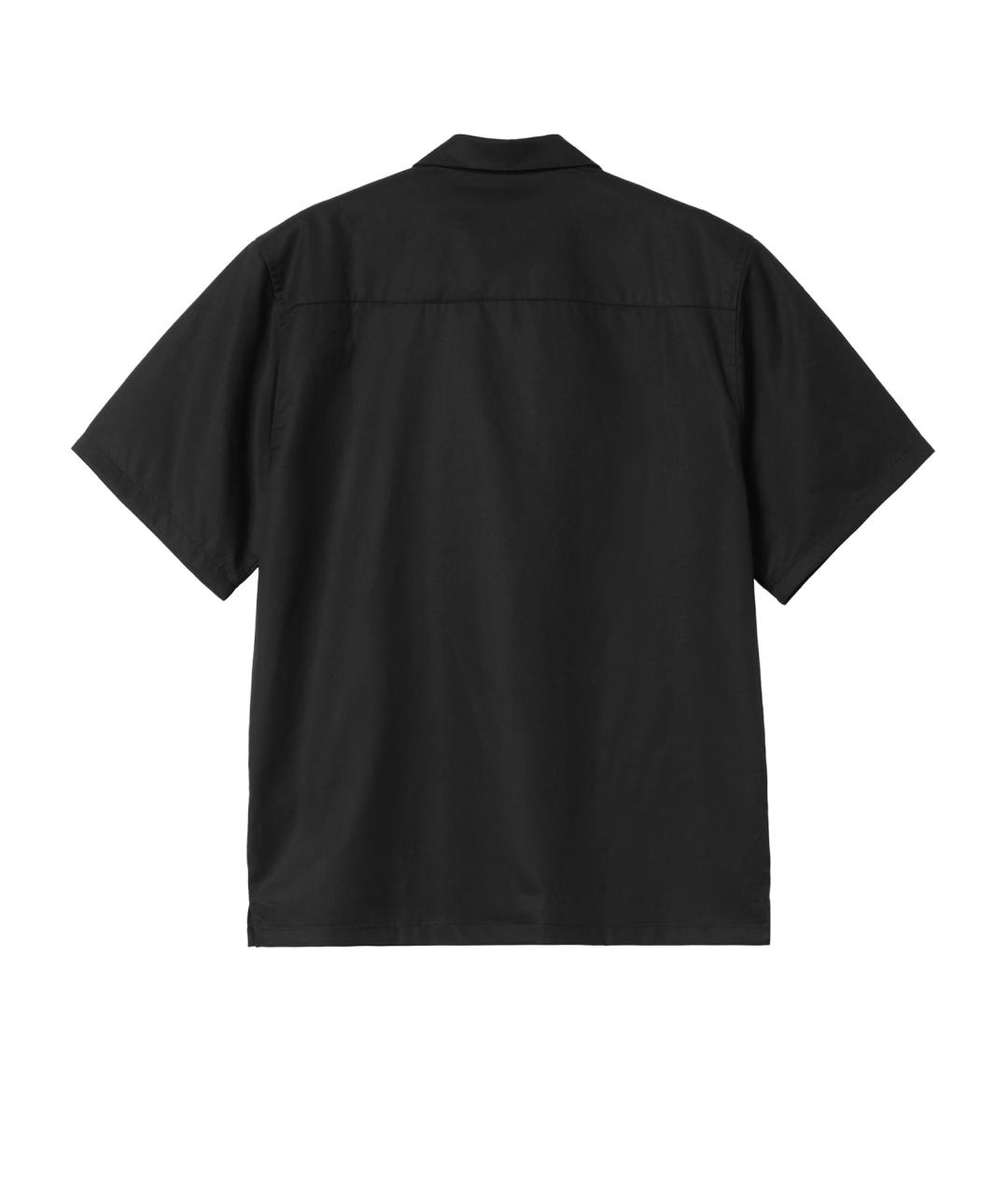 CARHARTT WIP Черная хлопковая классическая рубашка, фото 2