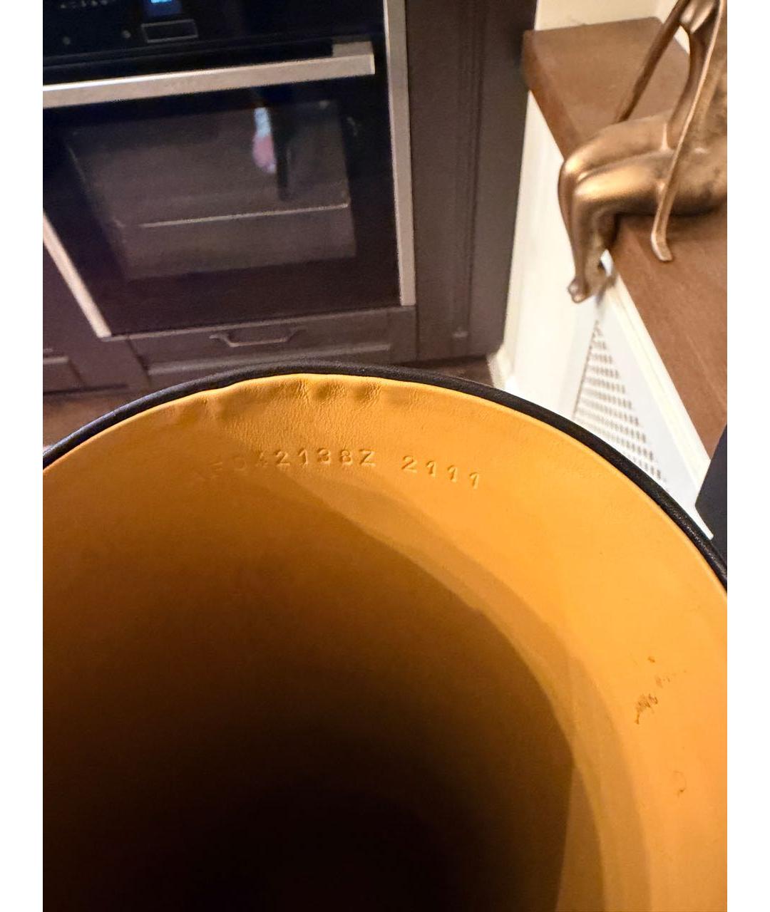 HERMES Черные кожаные сапоги, фото 6