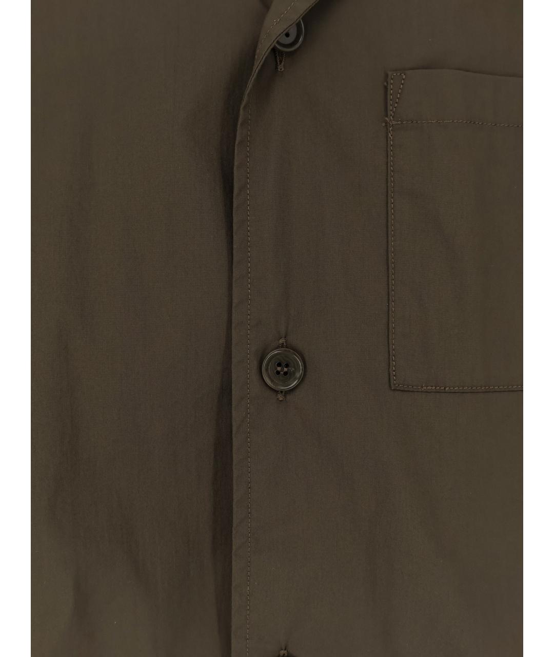 ASPESI Зеленая хлопковая кэжуал рубашка, фото 3