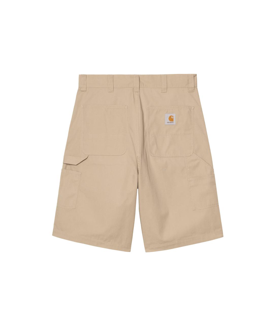 CARHARTT WIP Бежевые полиэстеровые шорты, фото 2