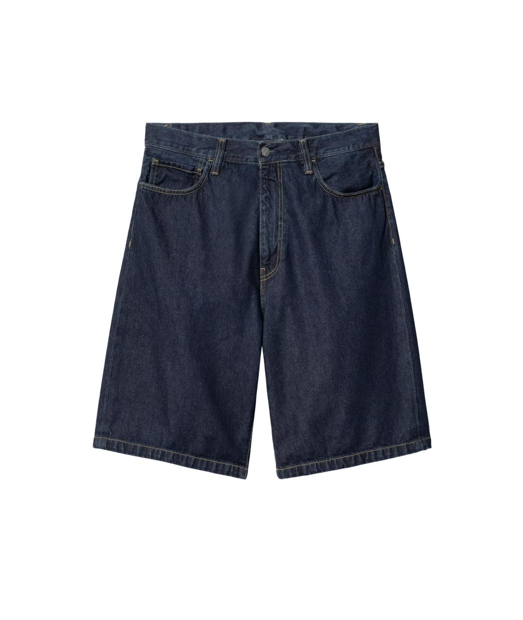 CARHARTT WIP Синие хлопковые шорты, фото 3