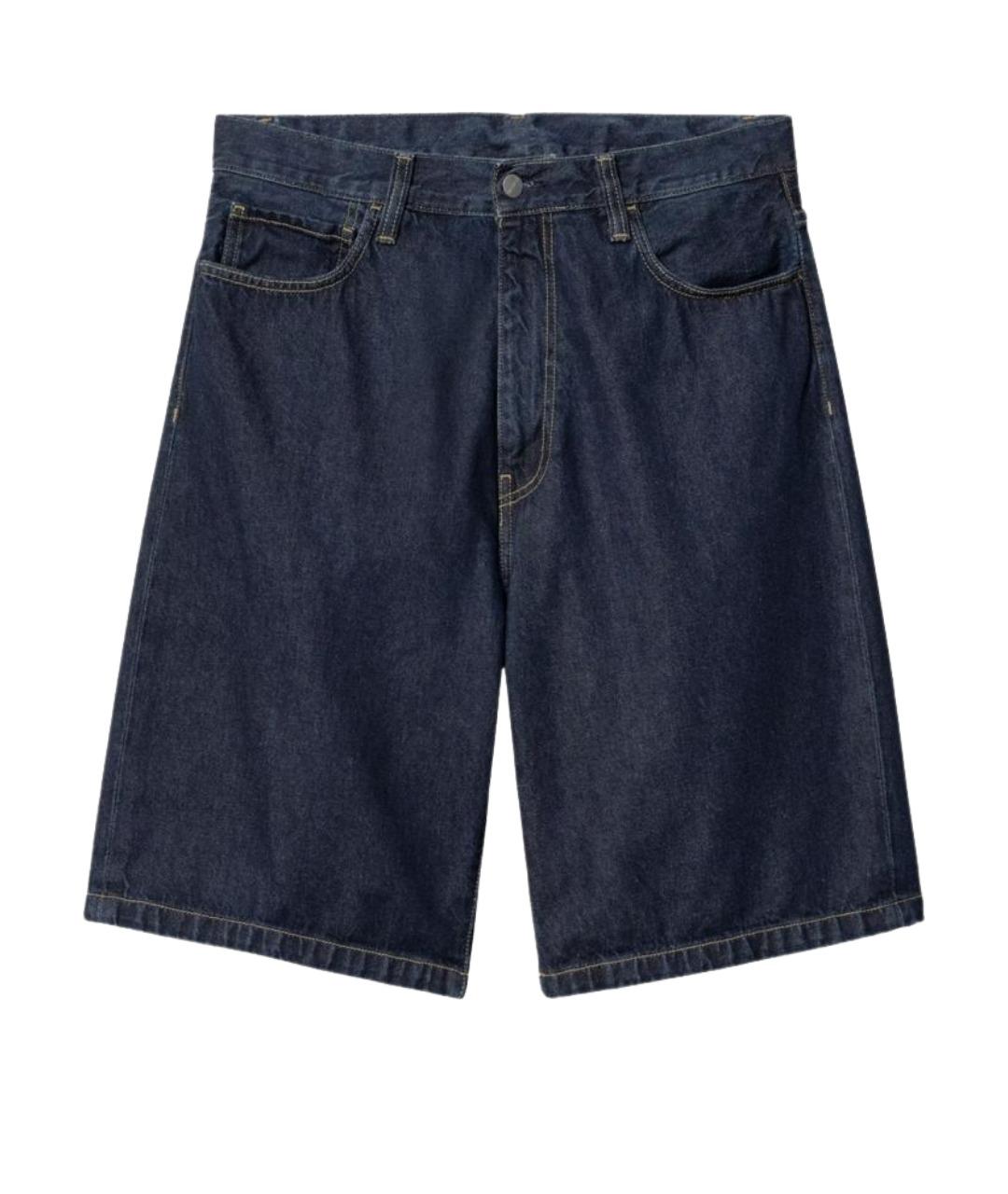 CARHARTT WIP Синие хлопковые шорты, фото 1