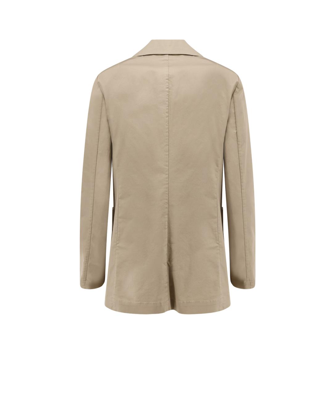 ASPESI Бежевый хлопковый костюм с брюками, фото 2