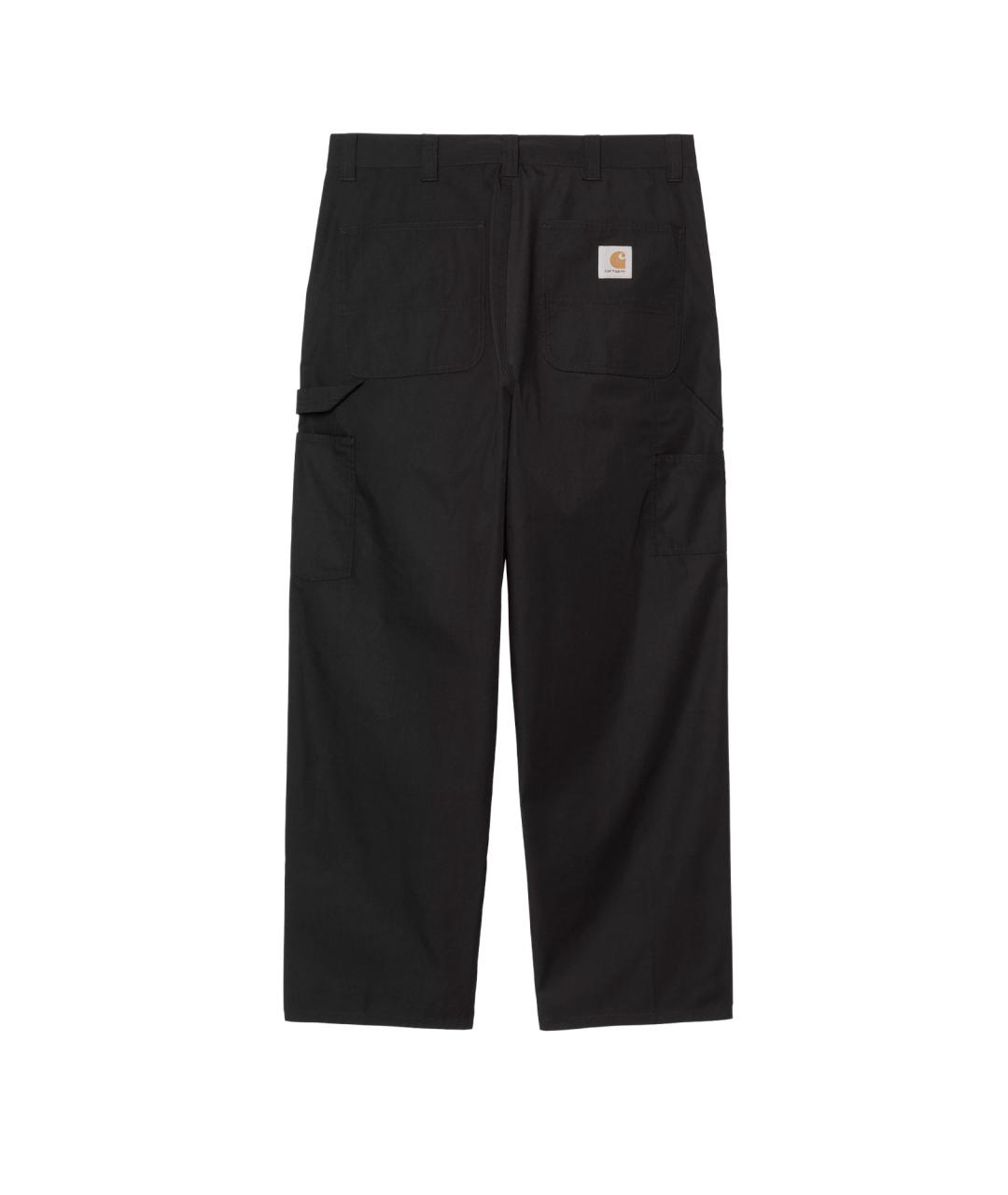 CARHARTT WIP Черные хлопковые прямые джинсы, фото 2