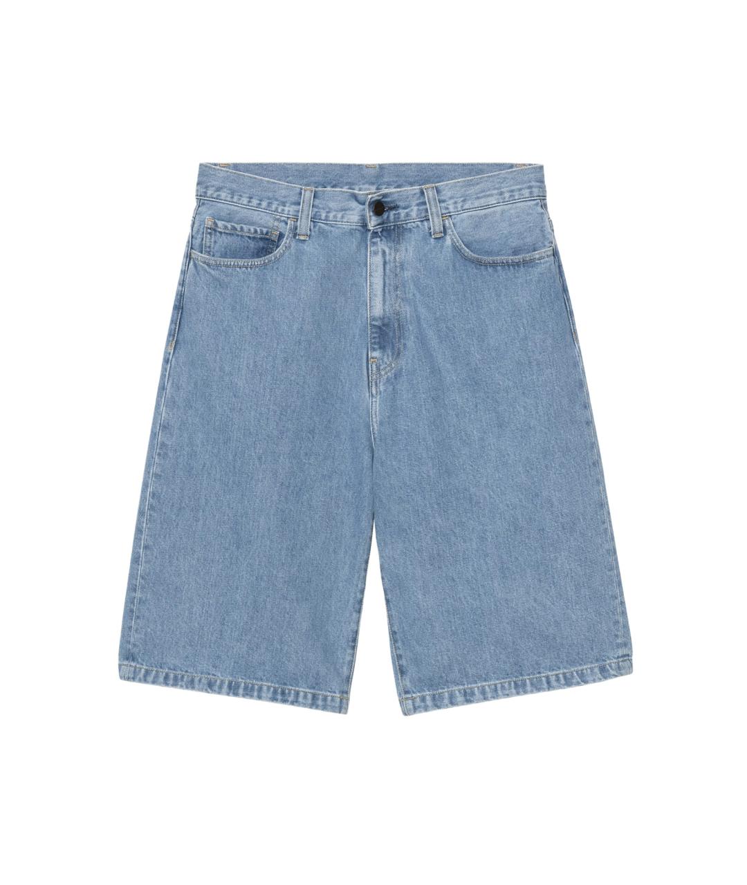 CARHARTT WIP Голубые деним шорты, фото 3