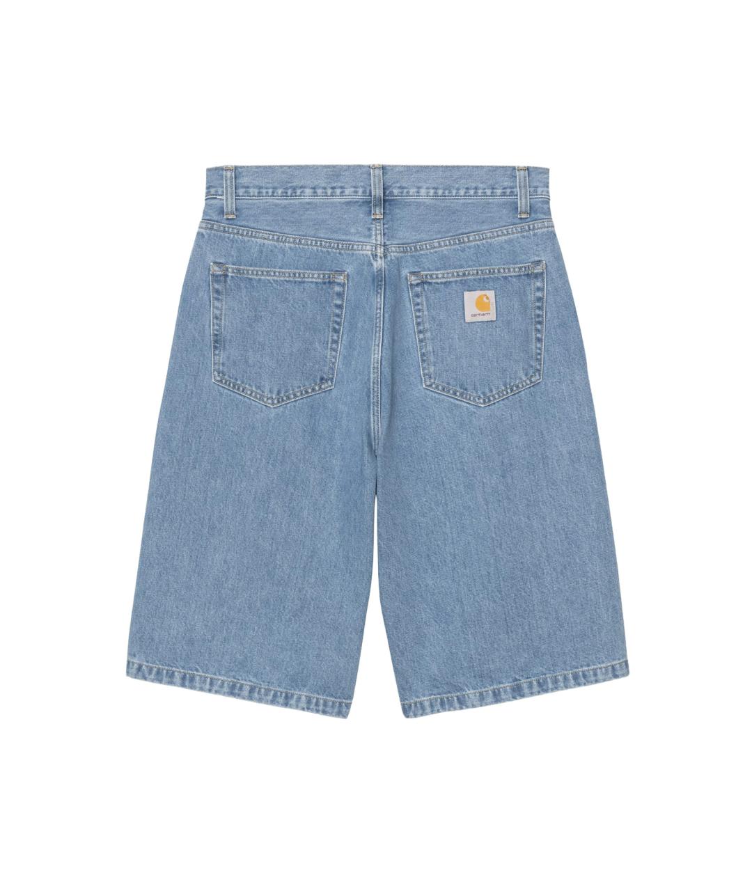 CARHARTT WIP Голубые деним шорты, фото 2