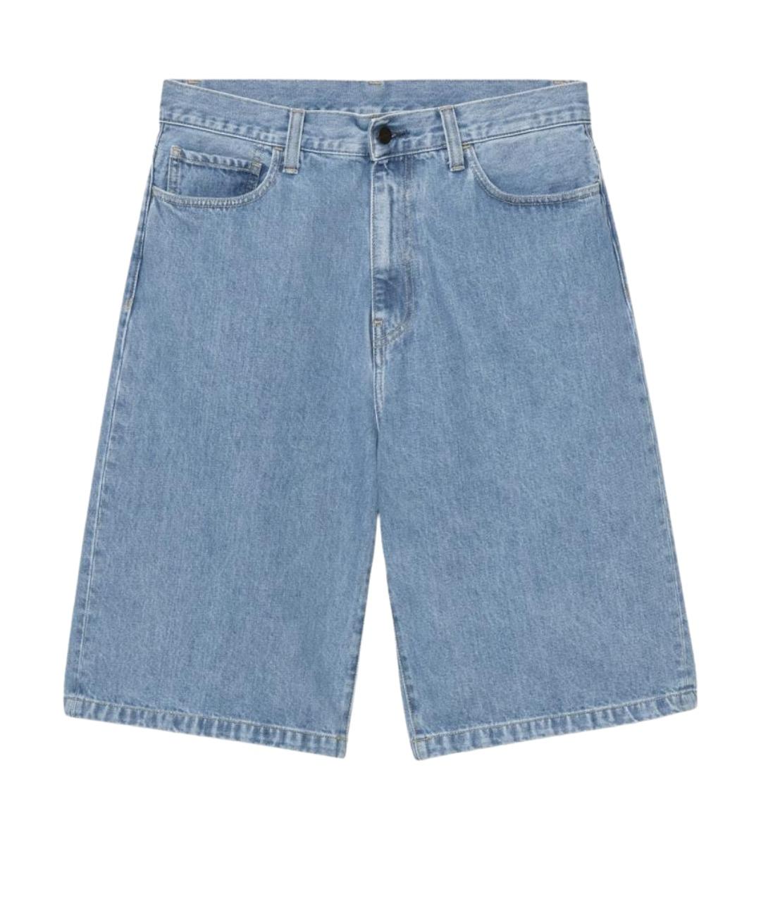 CARHARTT WIP Голубые деним шорты, фото 1