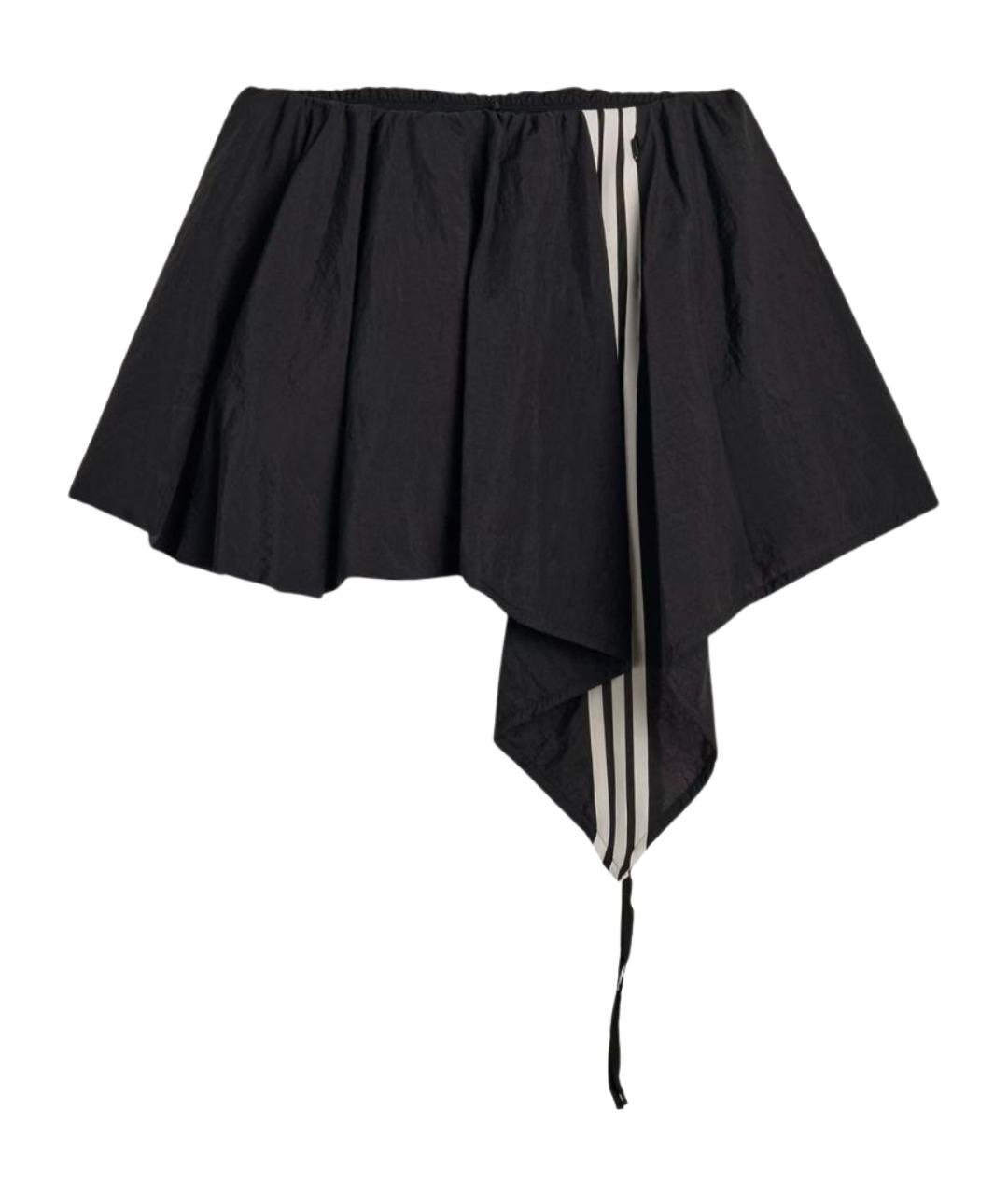 Y-3 Черные полиамидовые шорты, фото 1