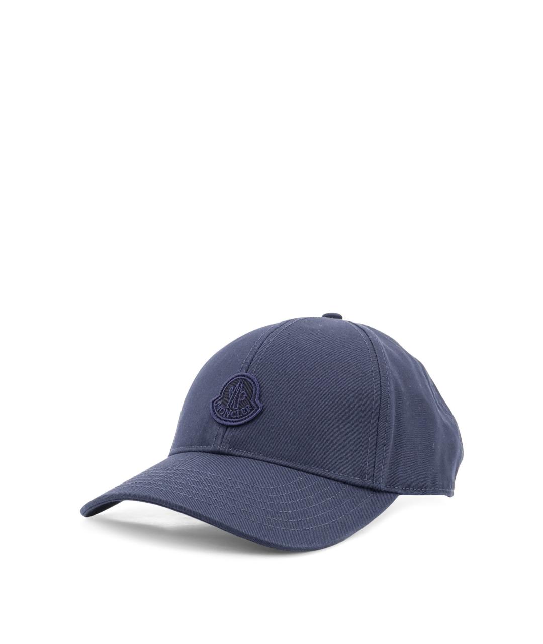 MONCLER Синяя хлопковая кепка, фото 2
