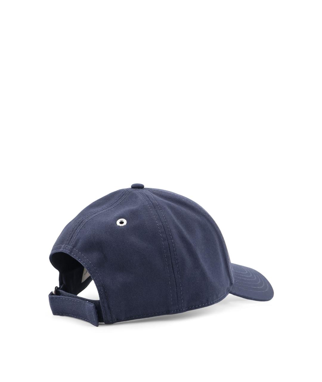 MONCLER Синяя хлопковая кепка, фото 3