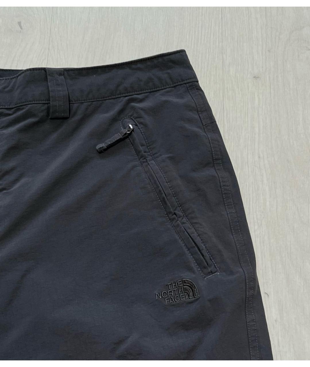 THE NORTH FACE Серые полиамидовые повседневные брюки, фото 6