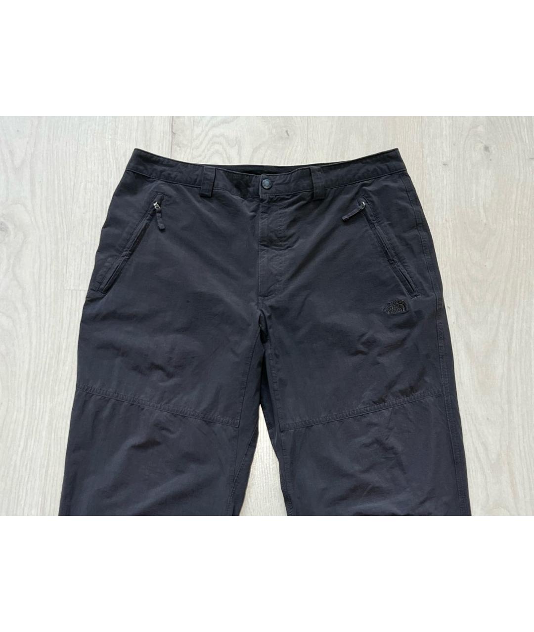 THE NORTH FACE Серые полиамидовые повседневные брюки, фото 3