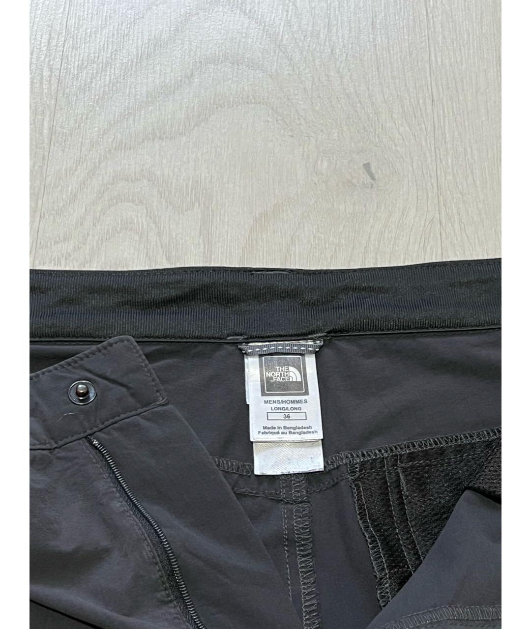 THE NORTH FACE Серые полиамидовые повседневные брюки, фото 5