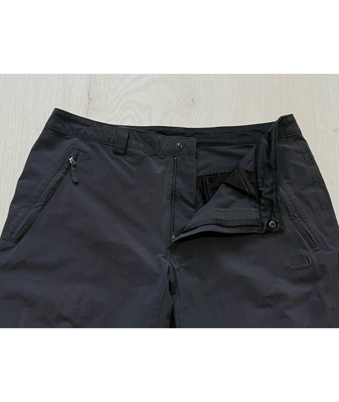 THE NORTH FACE Серые полиамидовые повседневные брюки, фото 4