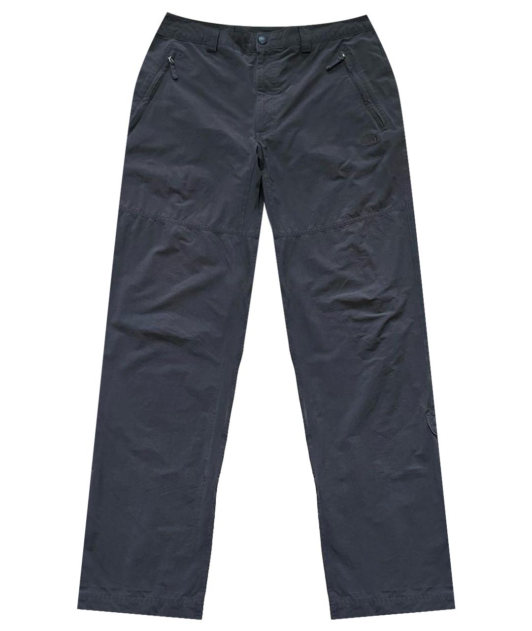 THE NORTH FACE Серые полиамидовые повседневные брюки, фото 1