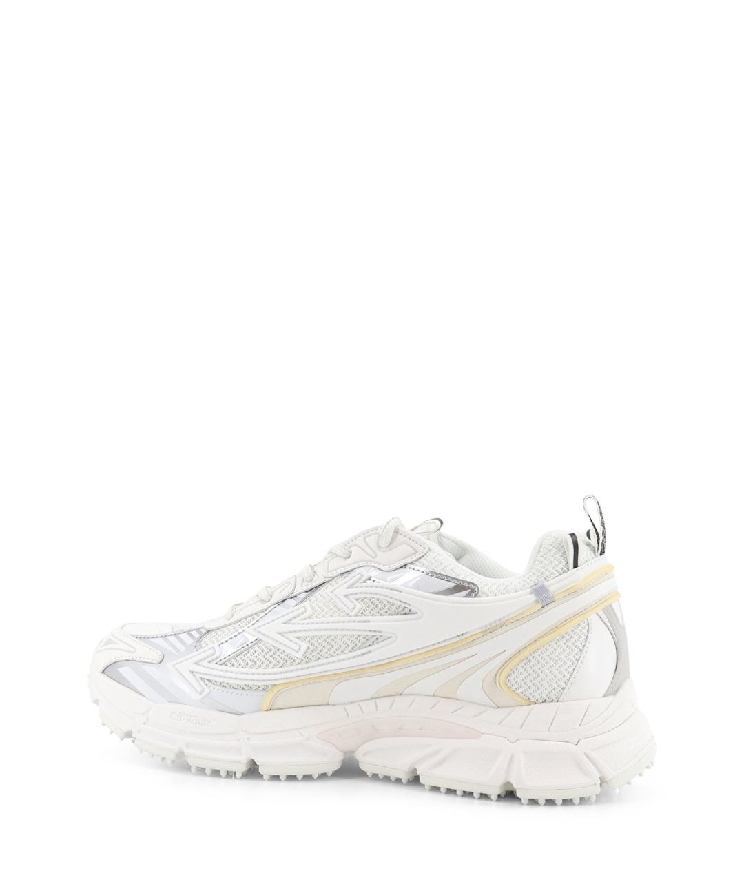 OFF-WHITE Белые низкие кроссовки / кеды, фото 3