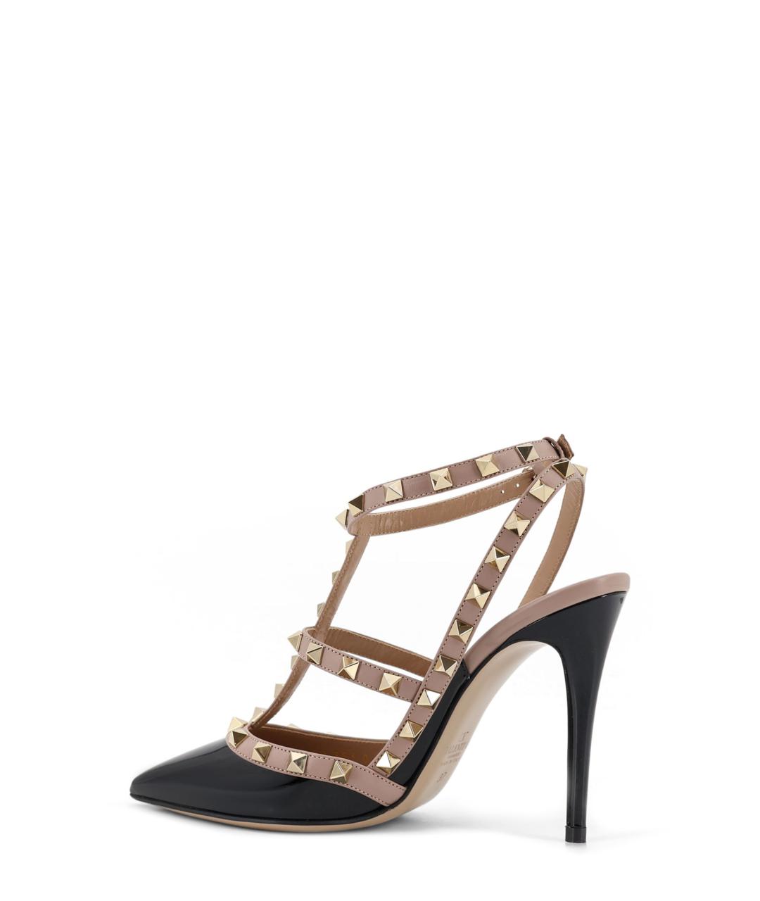 VALENTINO Черные кожаные туфли, фото 3