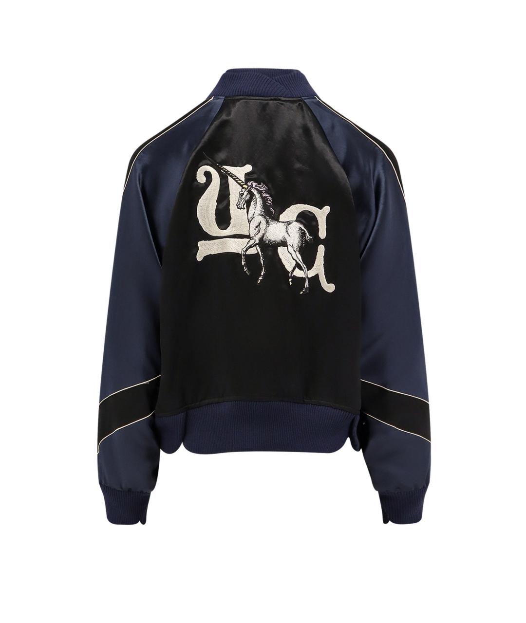 UNDERCOVER Черная ацетатная куртка, фото 2