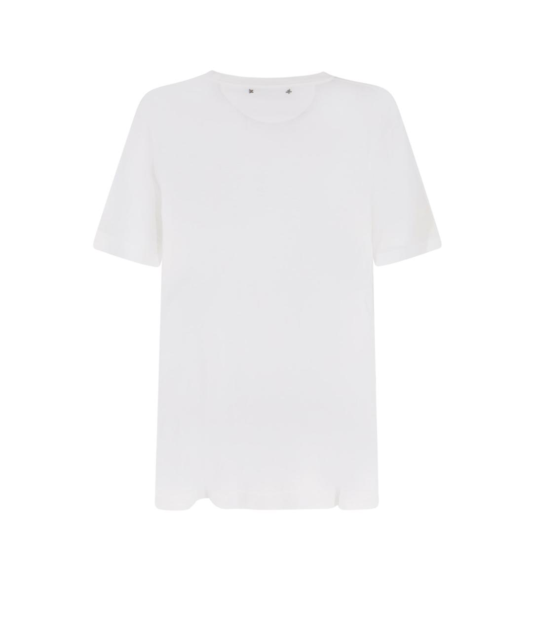 GOLDEN GOOSE DELUXE BRAND Белая футболка, фото 2