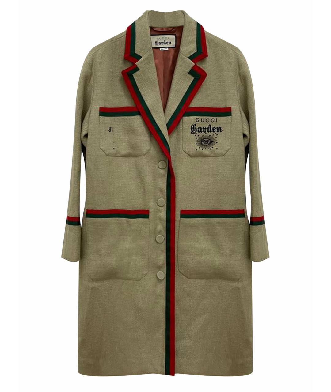 GUCCI Коричневый тренч/плащ, фото 1