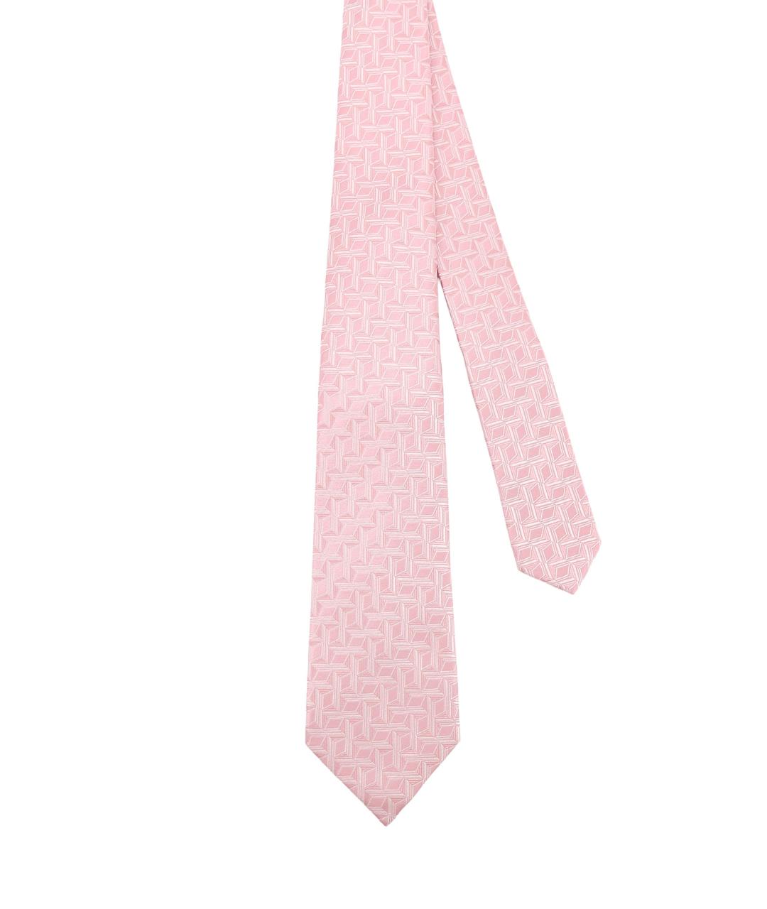 KITON Розовый шелковый галстук, фото 1