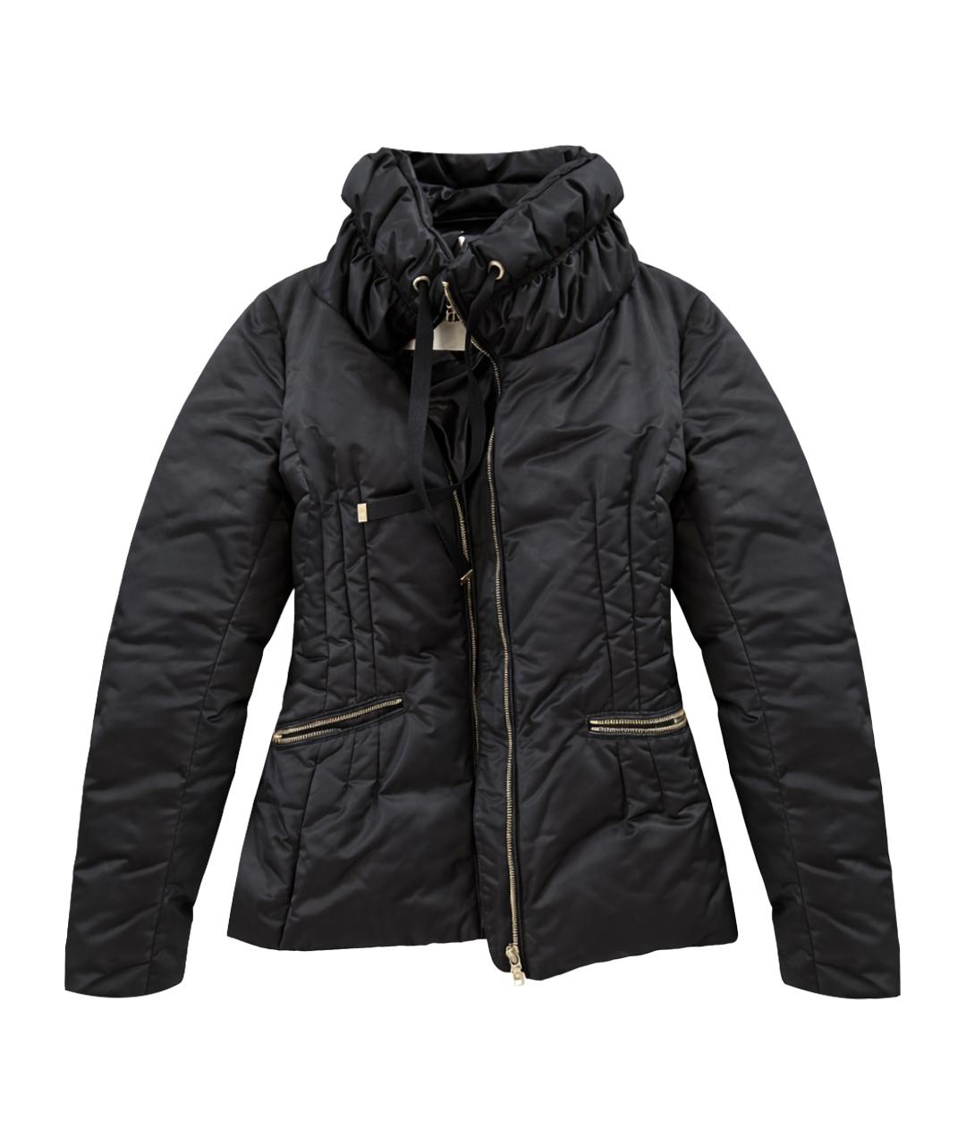 MONCLER Черный пуховик, фото 1