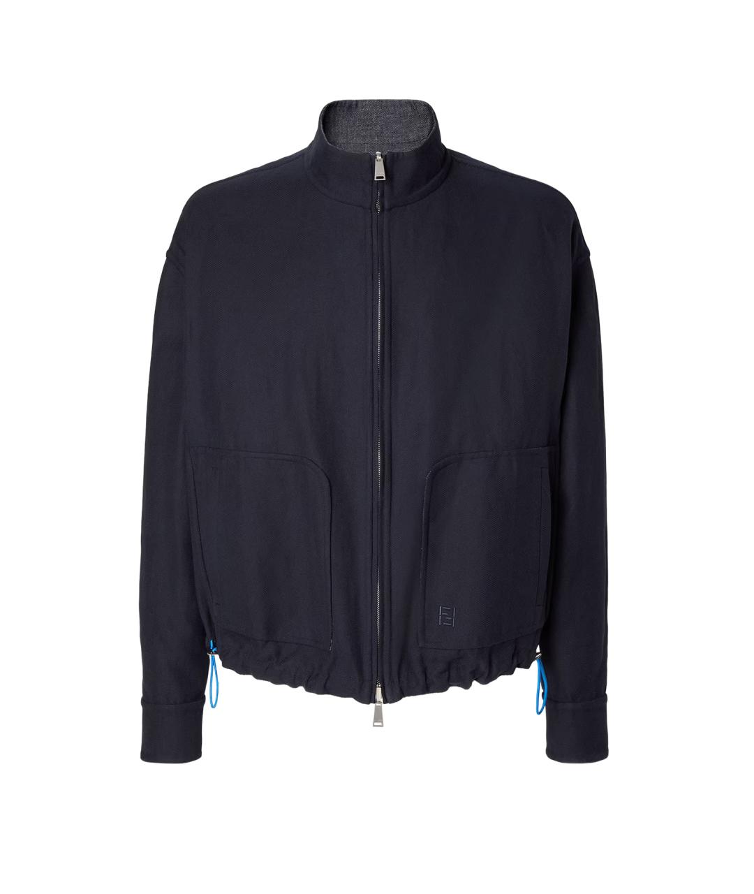 FENDI Мульти хлопковая куртка, фото 3