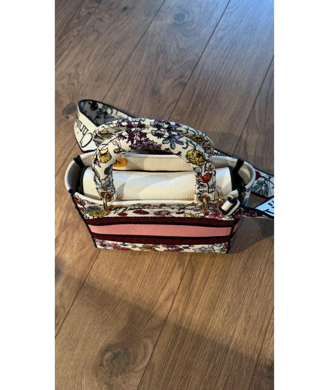 CHRISTIAN DIOR Мульти тканевая сумка через плечо, фото 3