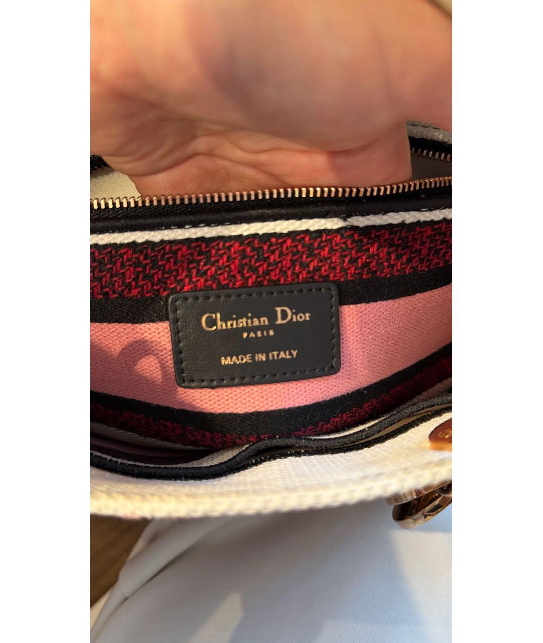 CHRISTIAN DIOR Мульти тканевая сумка через плечо, фото 7