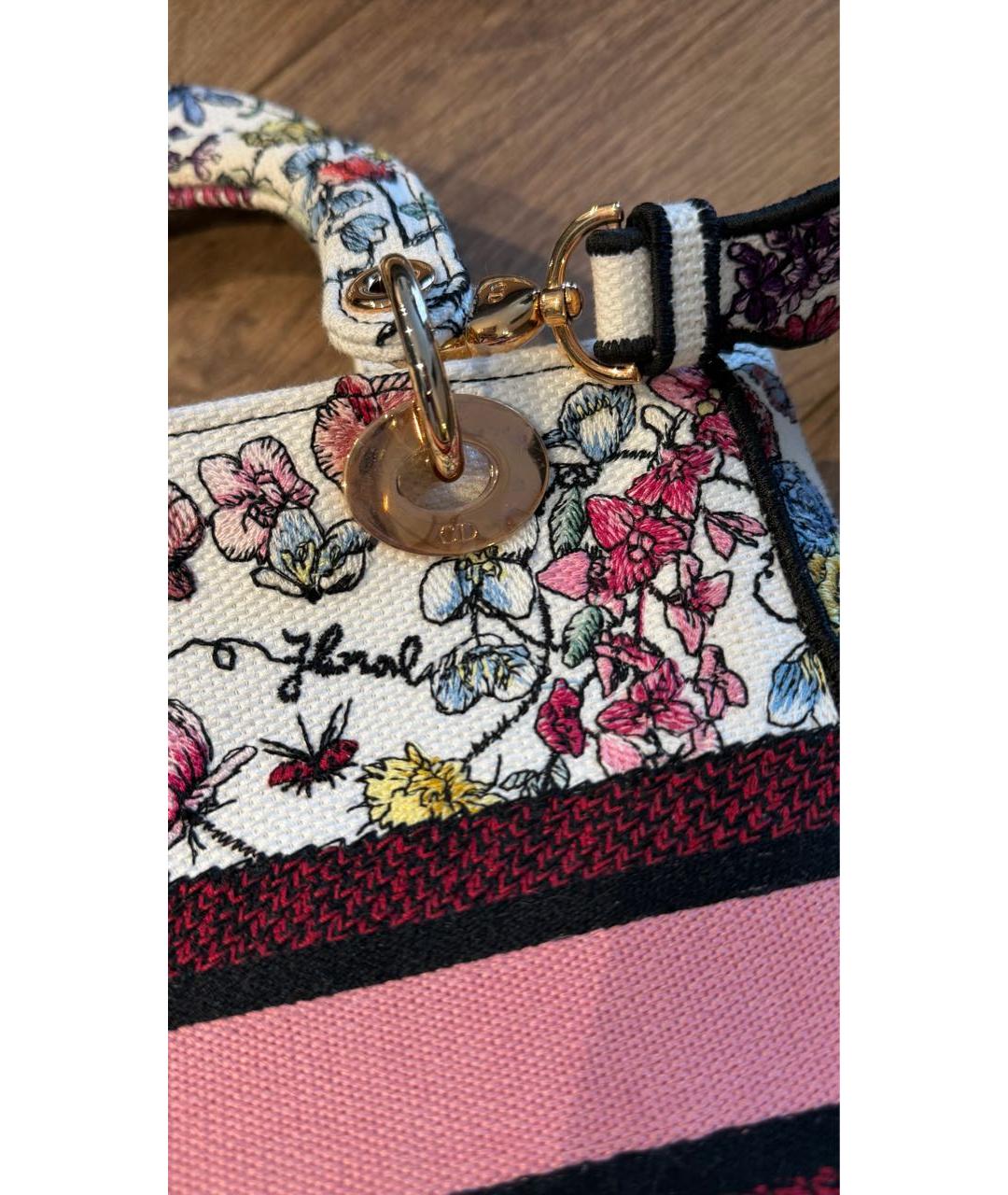 CHRISTIAN DIOR Мульти тканевая сумка через плечо, фото 5