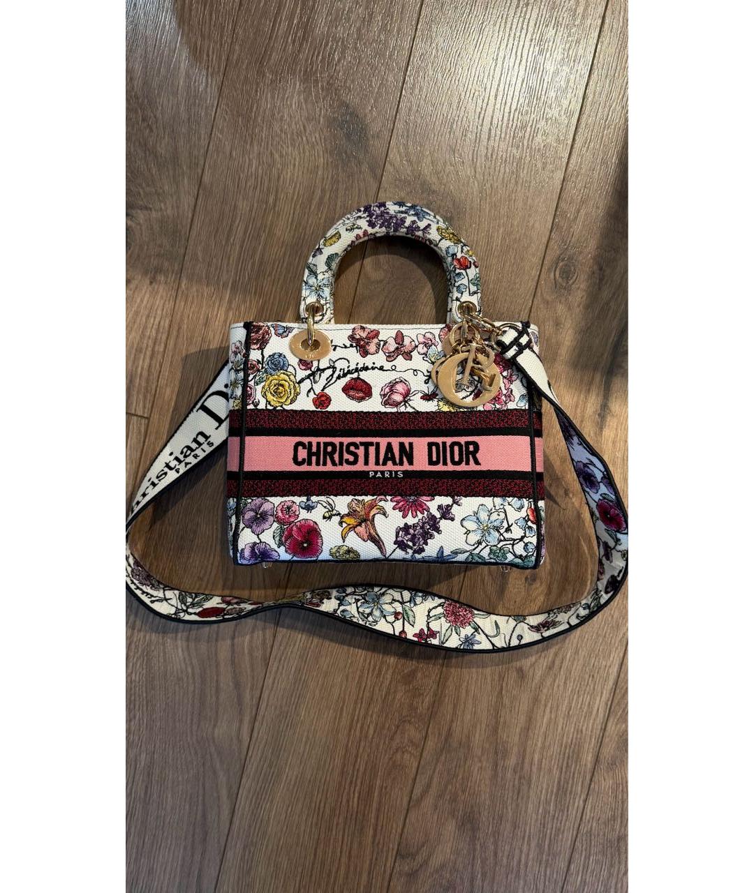 CHRISTIAN DIOR Мульти тканевая сумка через плечо, фото 2